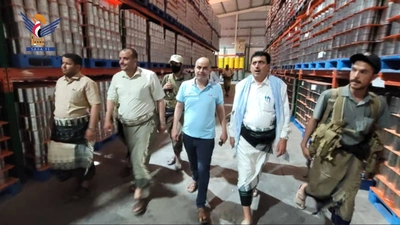 استئناف العملية الإنتاجية بأحد المصانع المتعثرة في الحديدة