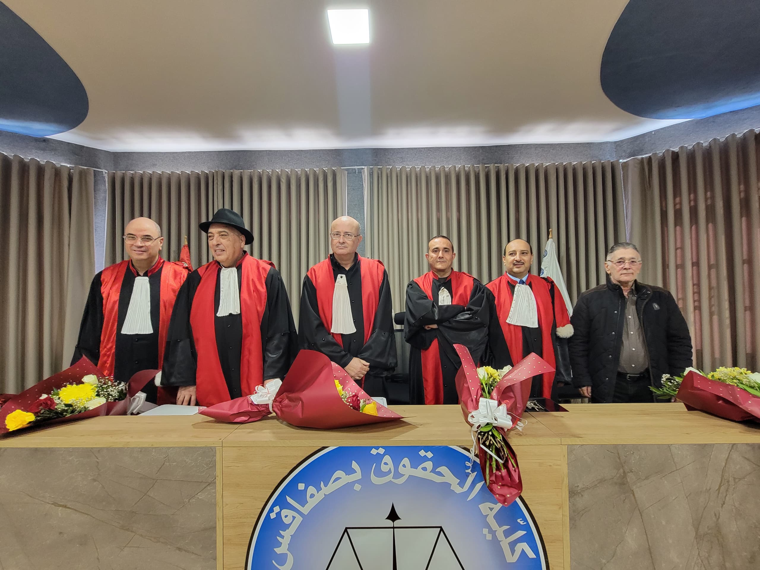 الدكتوراه في القانون بتقدير مشرّف للباحث فهد الداعري